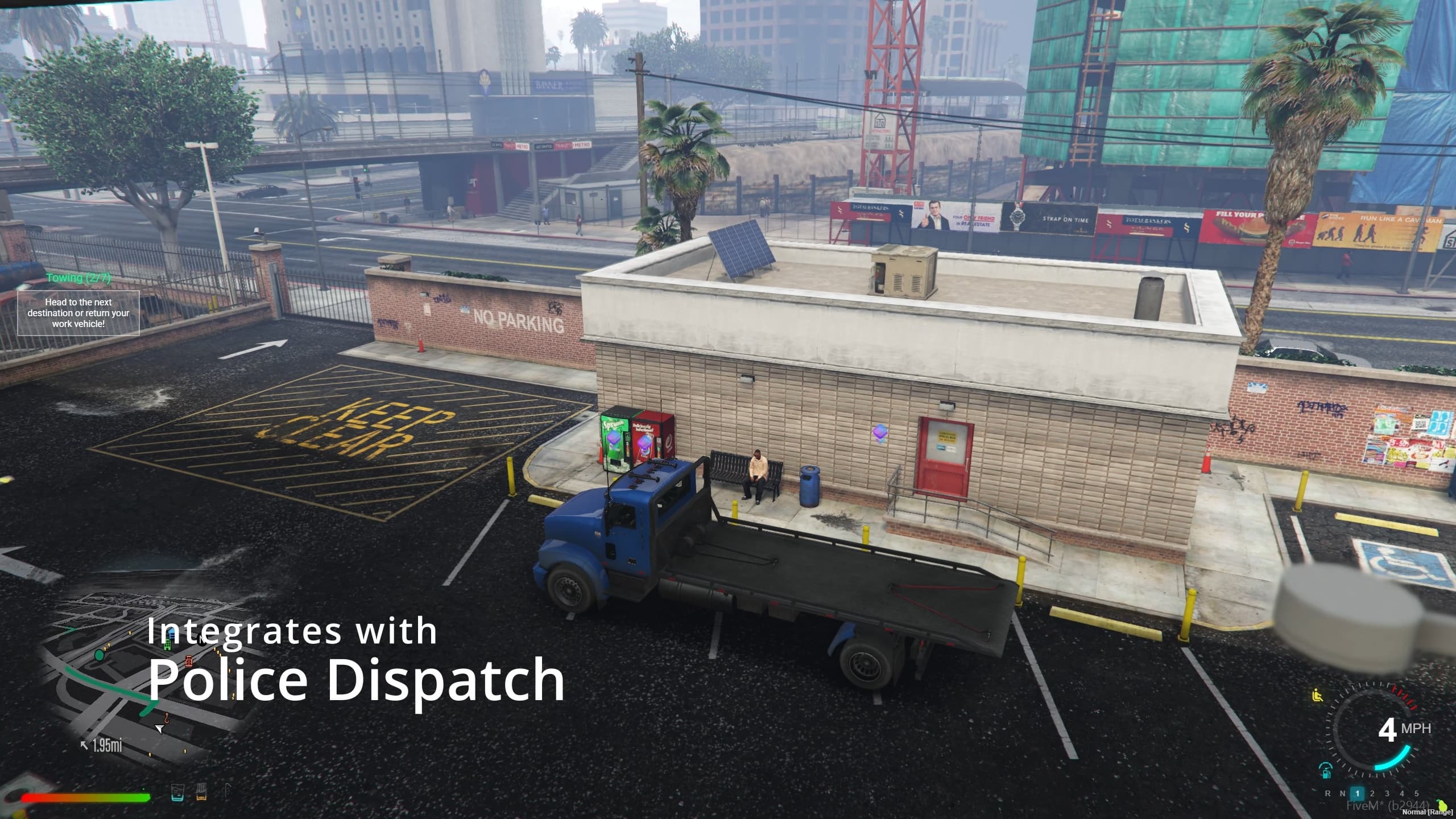 Supports Police Dispatch for Immersive RP